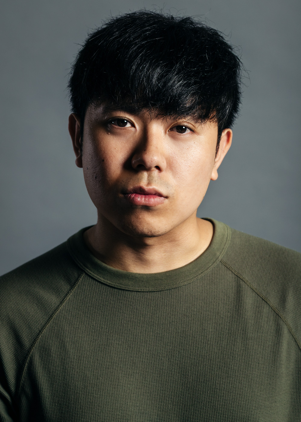 Professional actor headshot for Spotlight and casting submissions